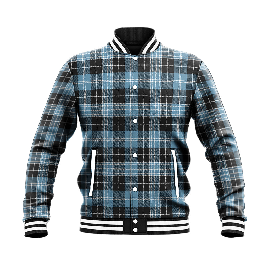 Clark Ancient Tartan Baseball Jacket - Tartan Vibes Clothing