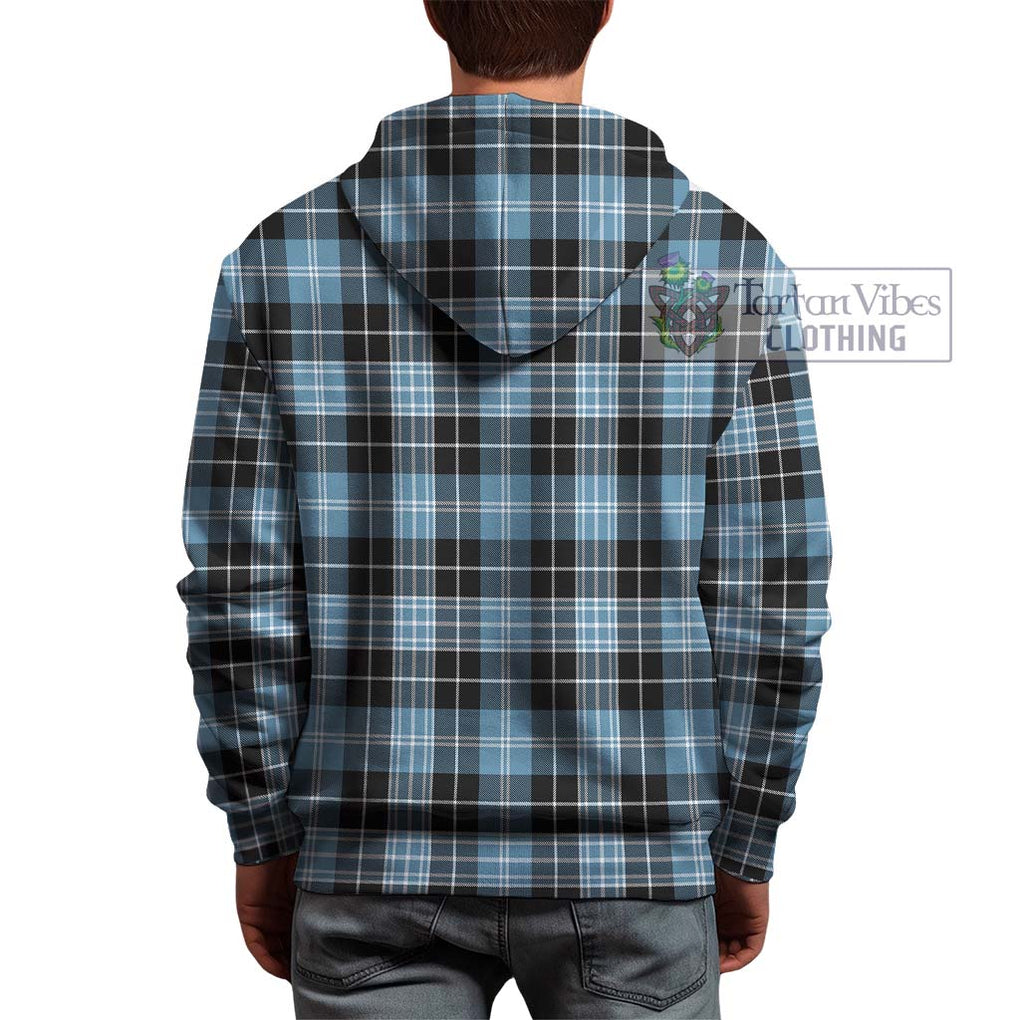 Clark Ancient Tartan Hoodie with Family Crest DNA In Me Style - Tartanvibesclothing Shop