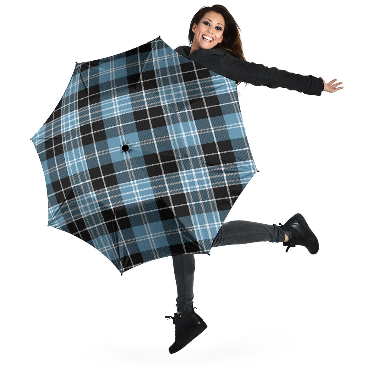 Clark Ancient Tartan Umbrella - Tartanvibesclothing