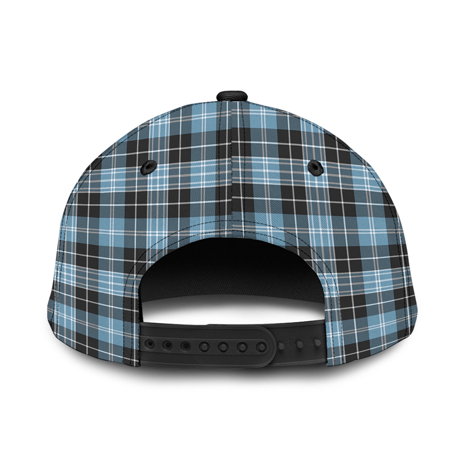 Clark Ancient Tartan Classic Cap with Family Crest - Tartan Vibes Clothing