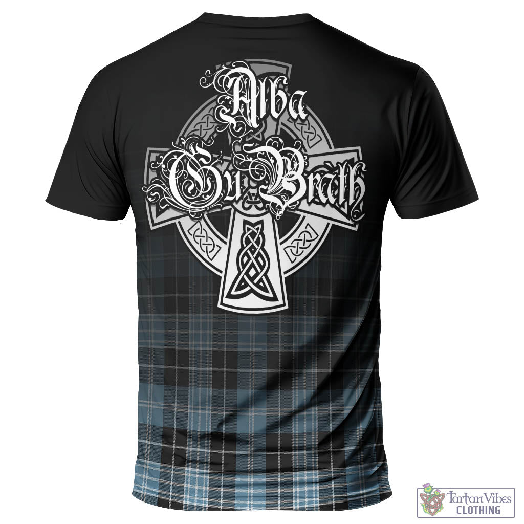 Tartan Vibes Clothing Clark Ancient Tartan T-Shirt Featuring Alba Gu Brath Family Crest Celtic Inspired