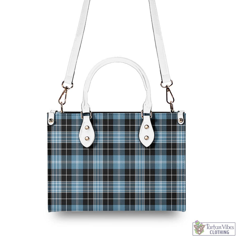 Tartan Vibes Clothing Clark Ancient Tartan Luxury Leather Handbags