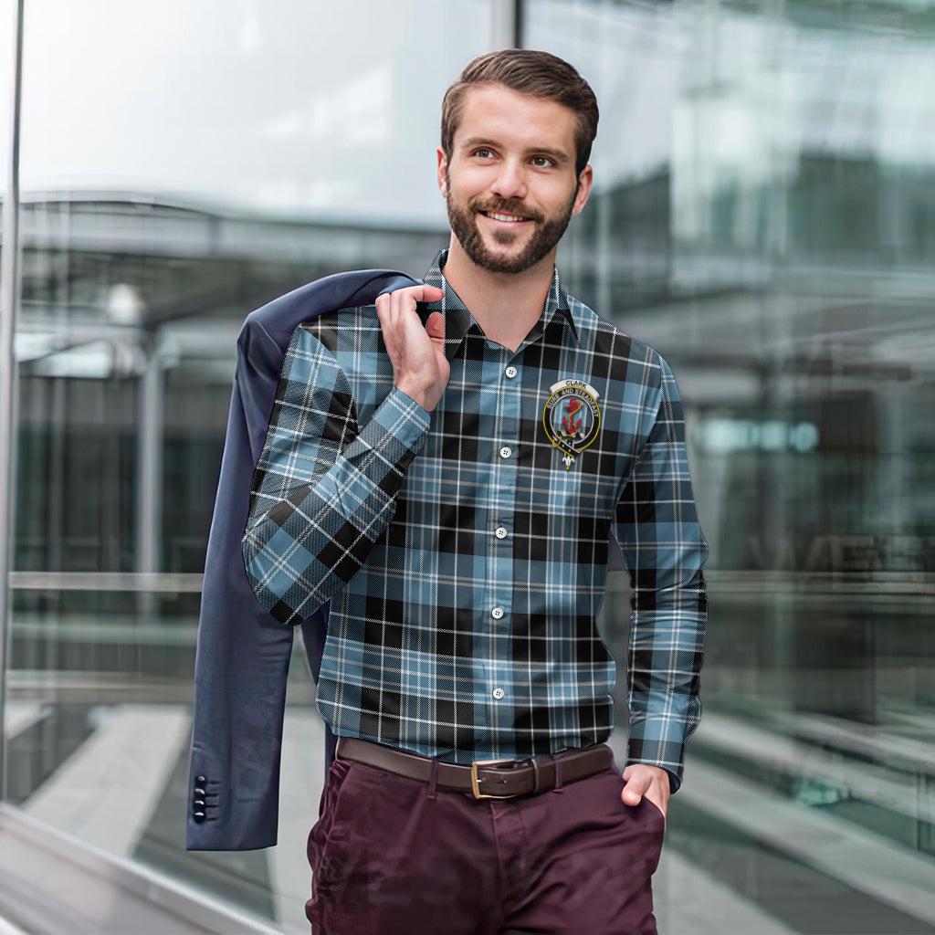 clark-ancient-tartan-long-sleeve-button-up-shirt-with-family-crest