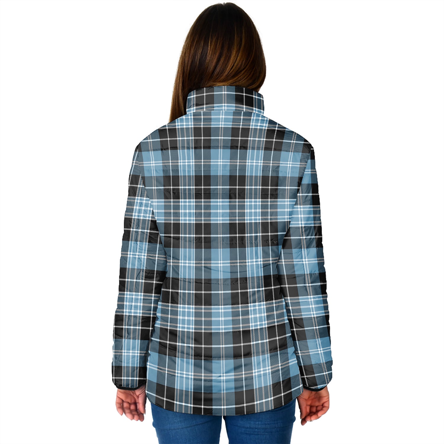 Clark Ancient Tartan Padded Jacket - Tartan Vibes Clothing