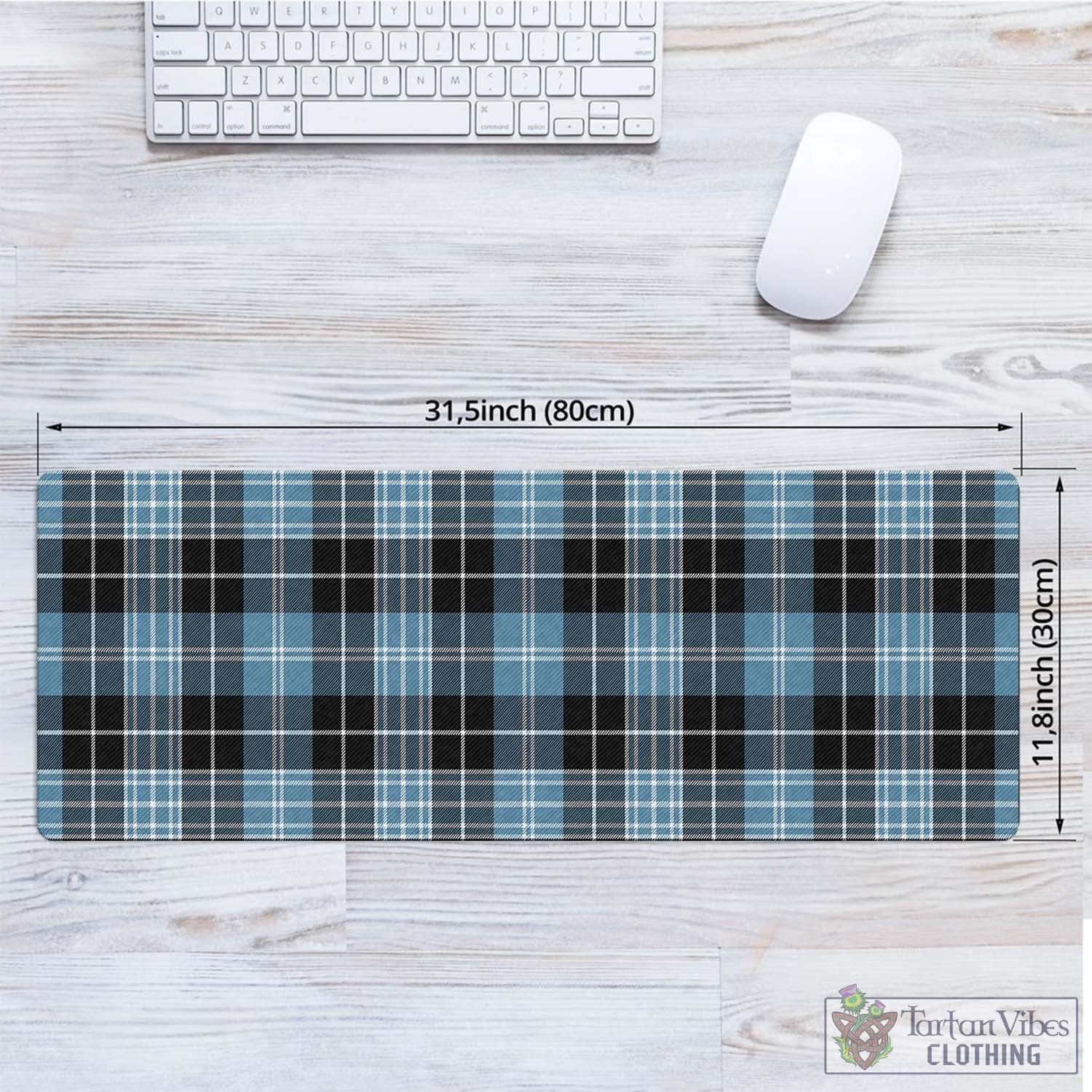 Tartan Vibes Clothing Clark Ancient Tartan Mouse Pad