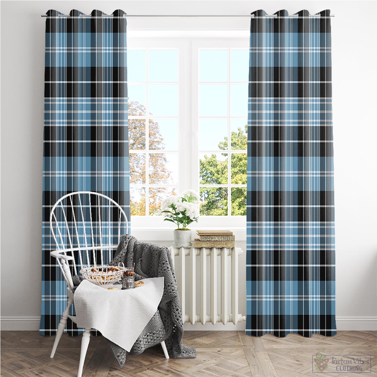 Clark Ancient Tartan Window Curtain