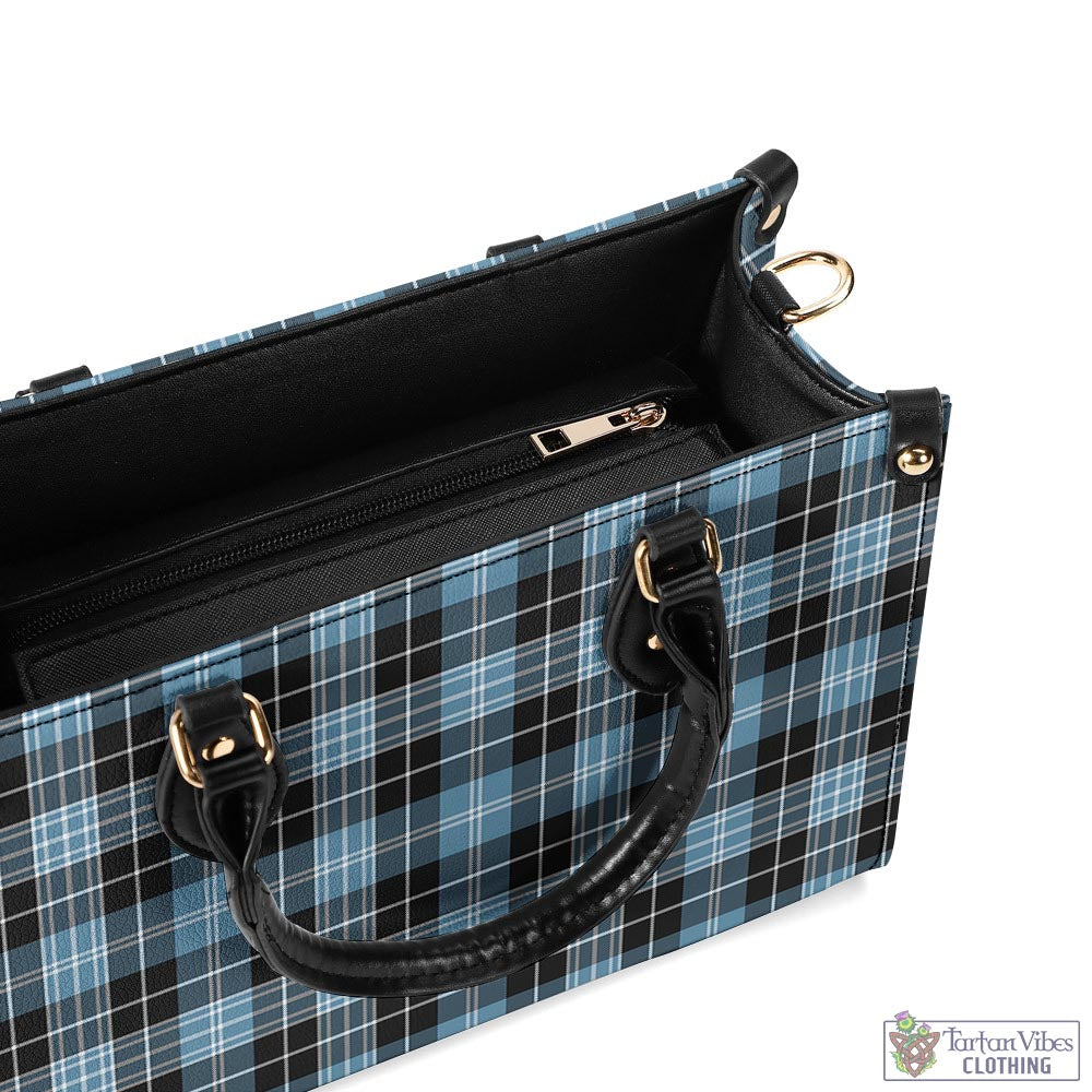 Tartan Vibes Clothing Clark Ancient Tartan Luxury Leather Handbags