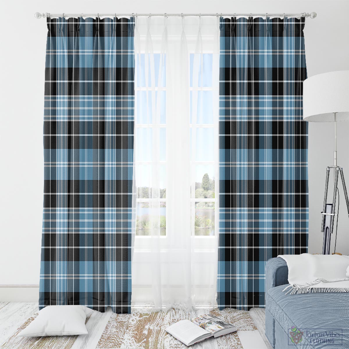 Clark Ancient Tartan Window Curtain