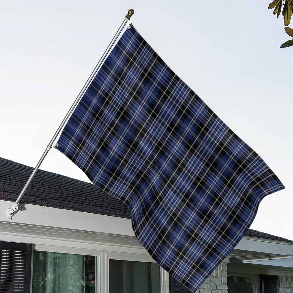 Tartan Vibes Clothing Clark (Clarke) Tartan House Flag