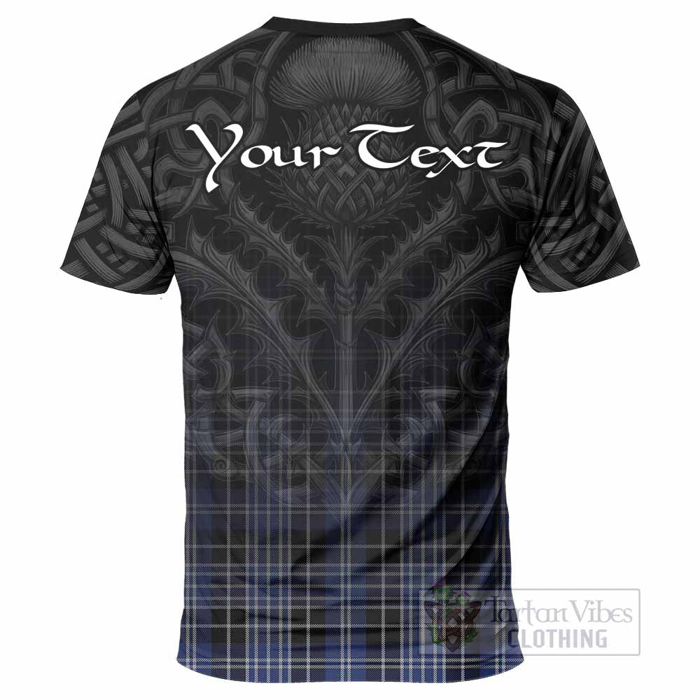 Tartan Vibes Clothing Clark (Clarke) Tartan T-Shirt with Family Crest Celtic Thistle Vibes