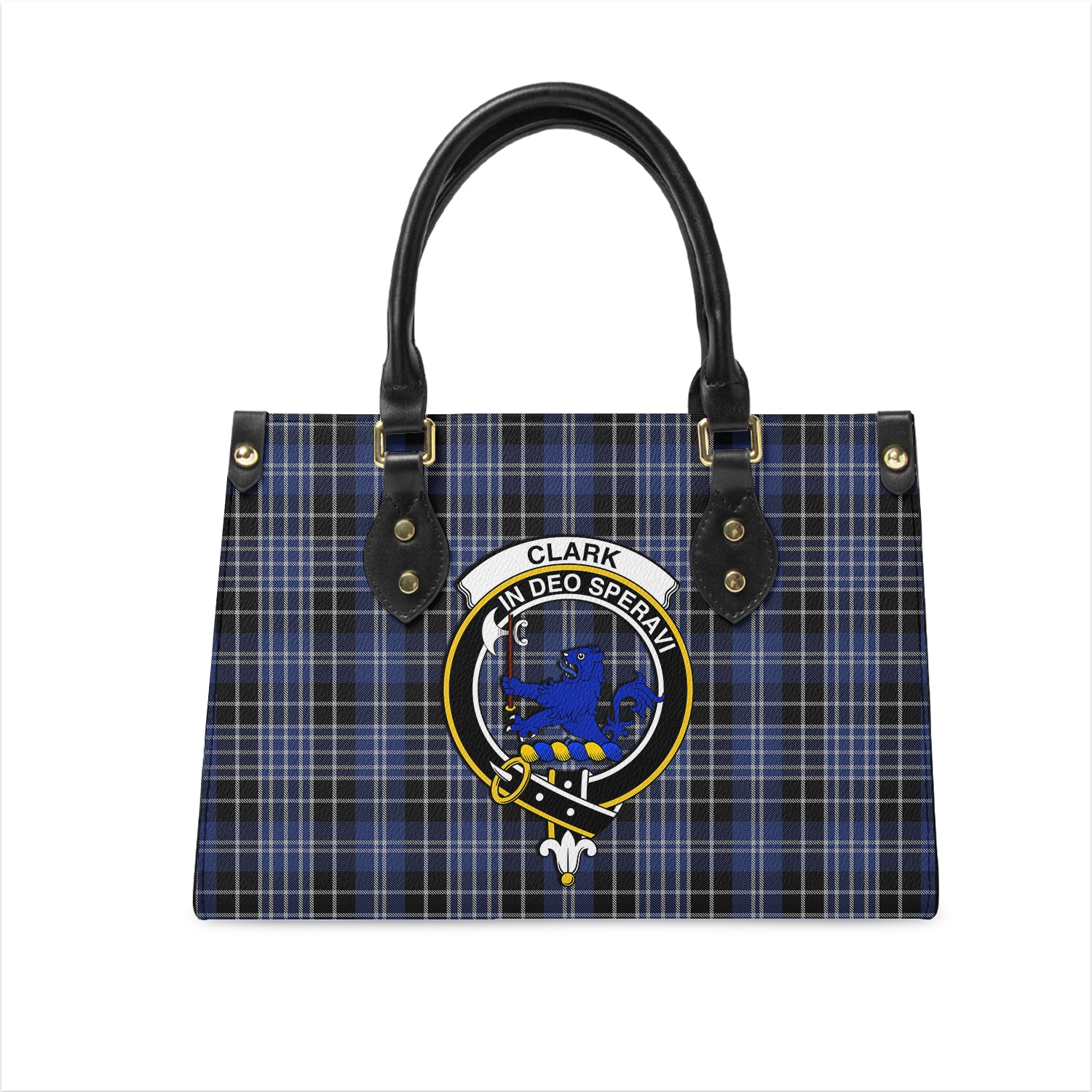 clark-lion-tartan-leather-bag-with-family-crest