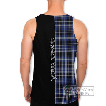 Clark (Lion) Tartan Men's Tank Top with Family Crest and Half Of Me Style