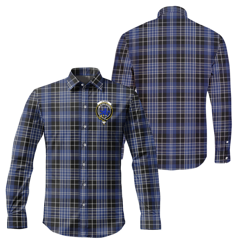 clark-lion-tartan-long-sleeve-button-up-shirt-with-family-crest