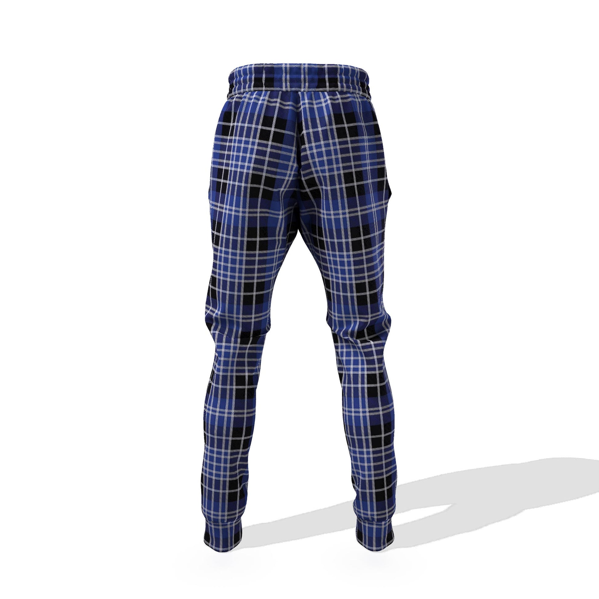 Clark (Lion) Tartan Joggers Pants with Family Crest 6XL - Tartan Vibes Clothing