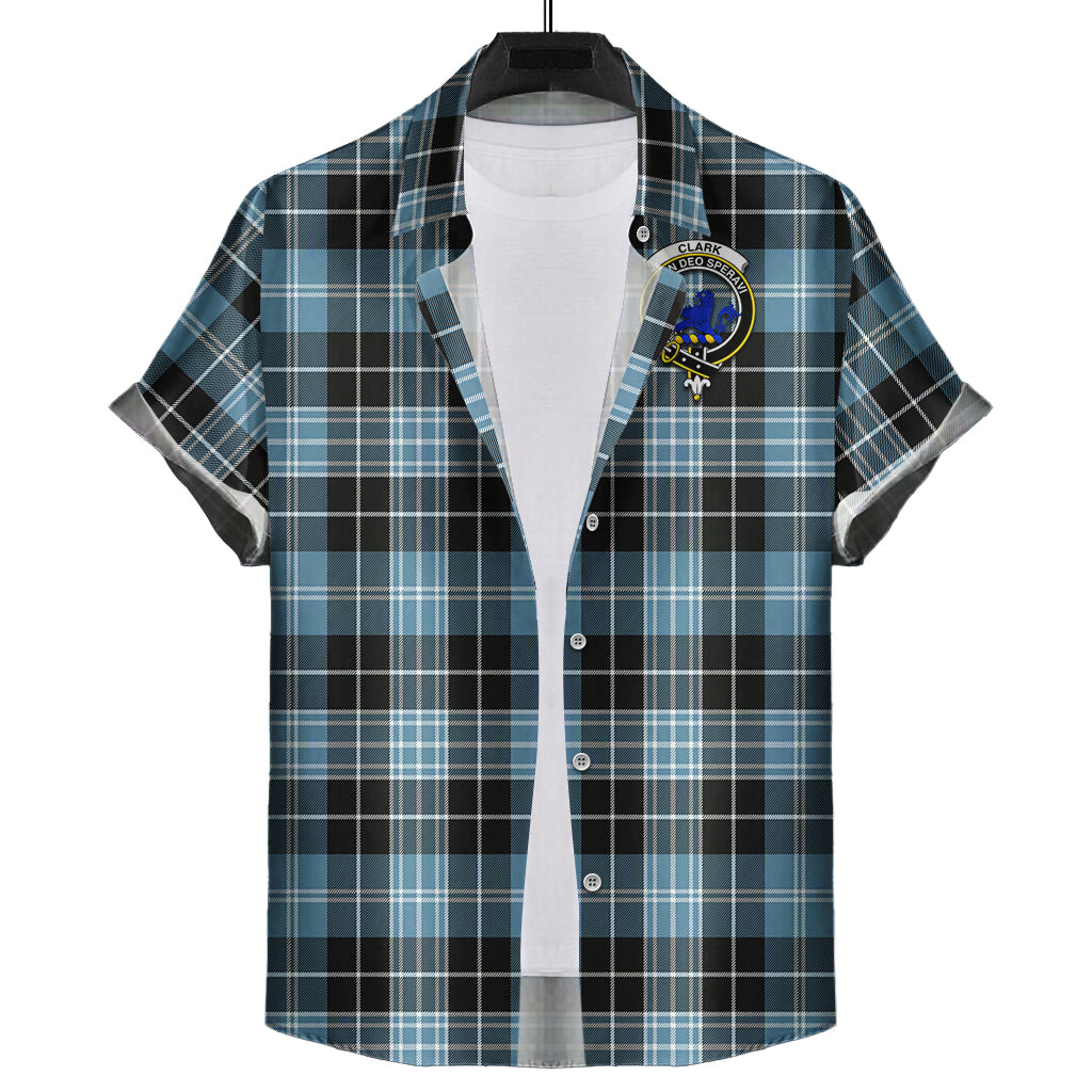 clark-lion-ancient-tartan-short-sleeve-button-down-shirt-with-family-crest