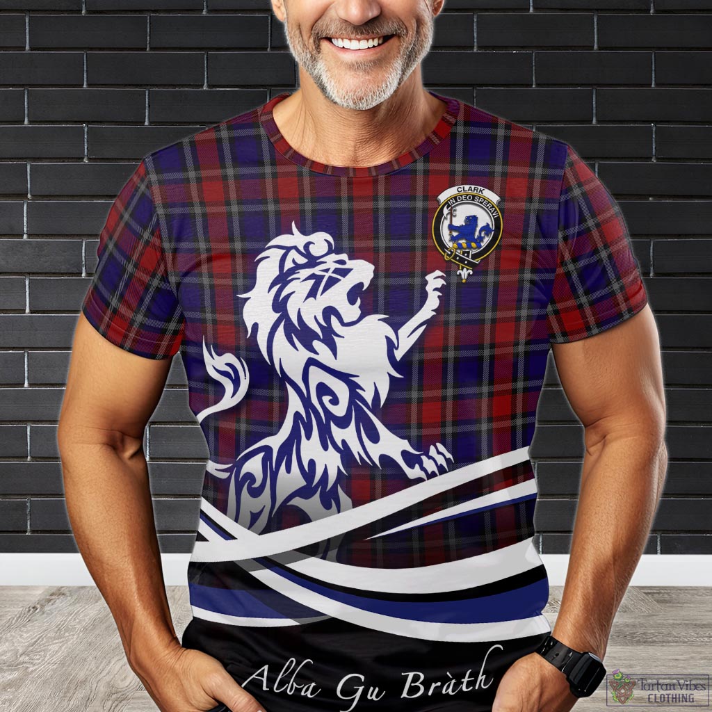 clark-lion-red-tartan-t-shirt-with-alba-gu-brath-regal-lion-emblem