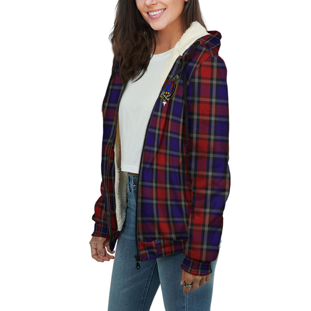 clark-lion-red-tartan-sherpa-hoodie-with-family-crest