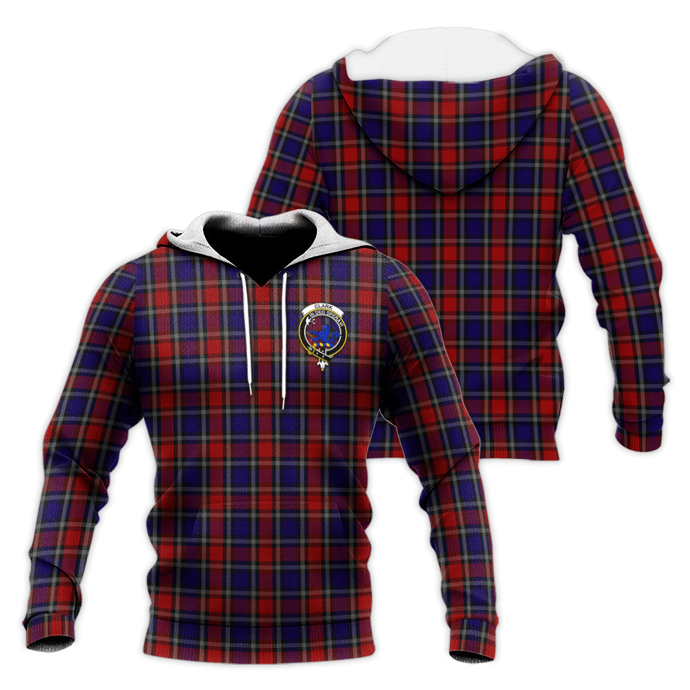 clark-lion-red-tartan-knitted-hoodie-with-family-crest