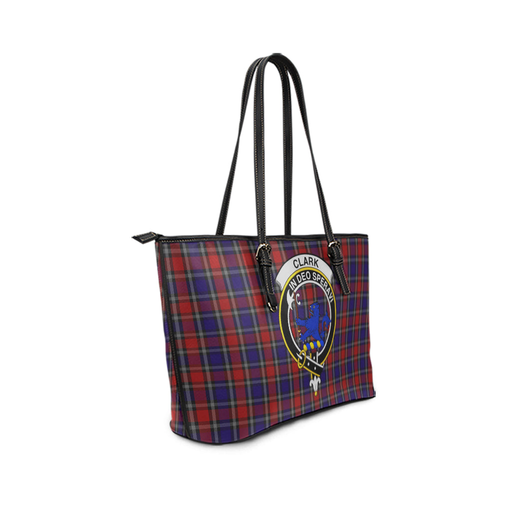 clark-lion-red-tartan-leather-tote-bag-with-family-crest