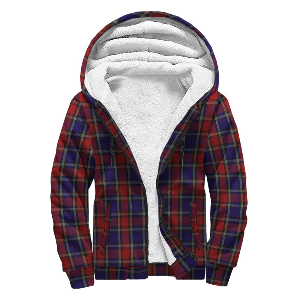 clark-lion-red-tartan-sherpa-hoodie-with-family-crest