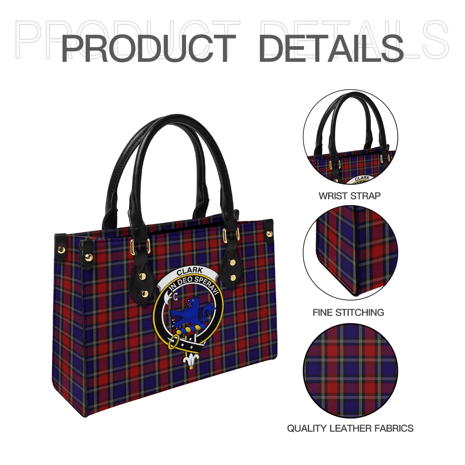 clark-lion-red-tartan-leather-bag-with-family-crest