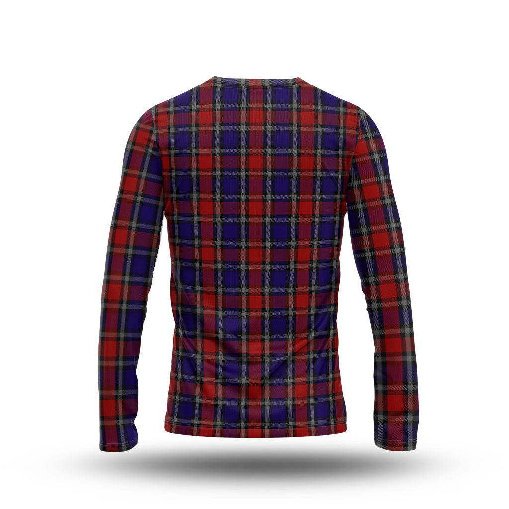 clark-lion-red-tartan-long-sleeve-t-shirt-with-family-crest