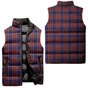 Clark Red Tartan Sleeveless Puffer Jacket