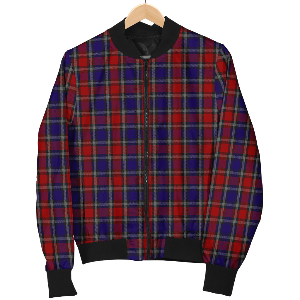 clark-red-tartan-bomber-jacket