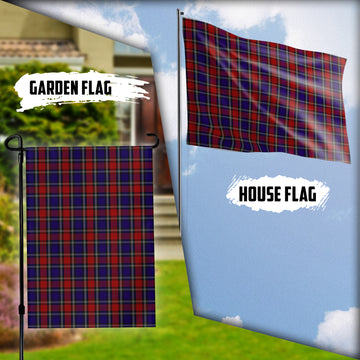 Clark Red Tartan Flag