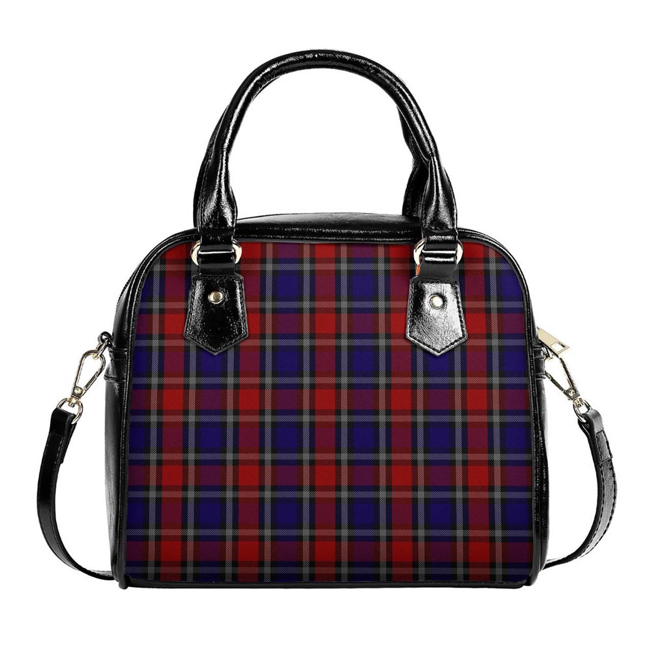 Clark Red Tartan Shoulder Handbags One Size 6*25*22 cm - Tartanvibesclothing