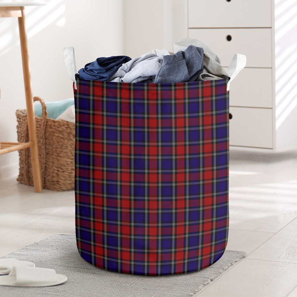 Clark Red Tartan Laundry Basket One Size - Tartanvibesclothing Shop