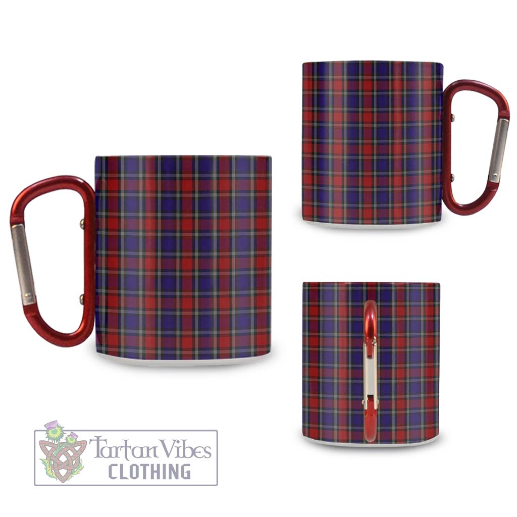 Tartan Vibes Clothing Clark Red Tartan Classic Insulated Mug