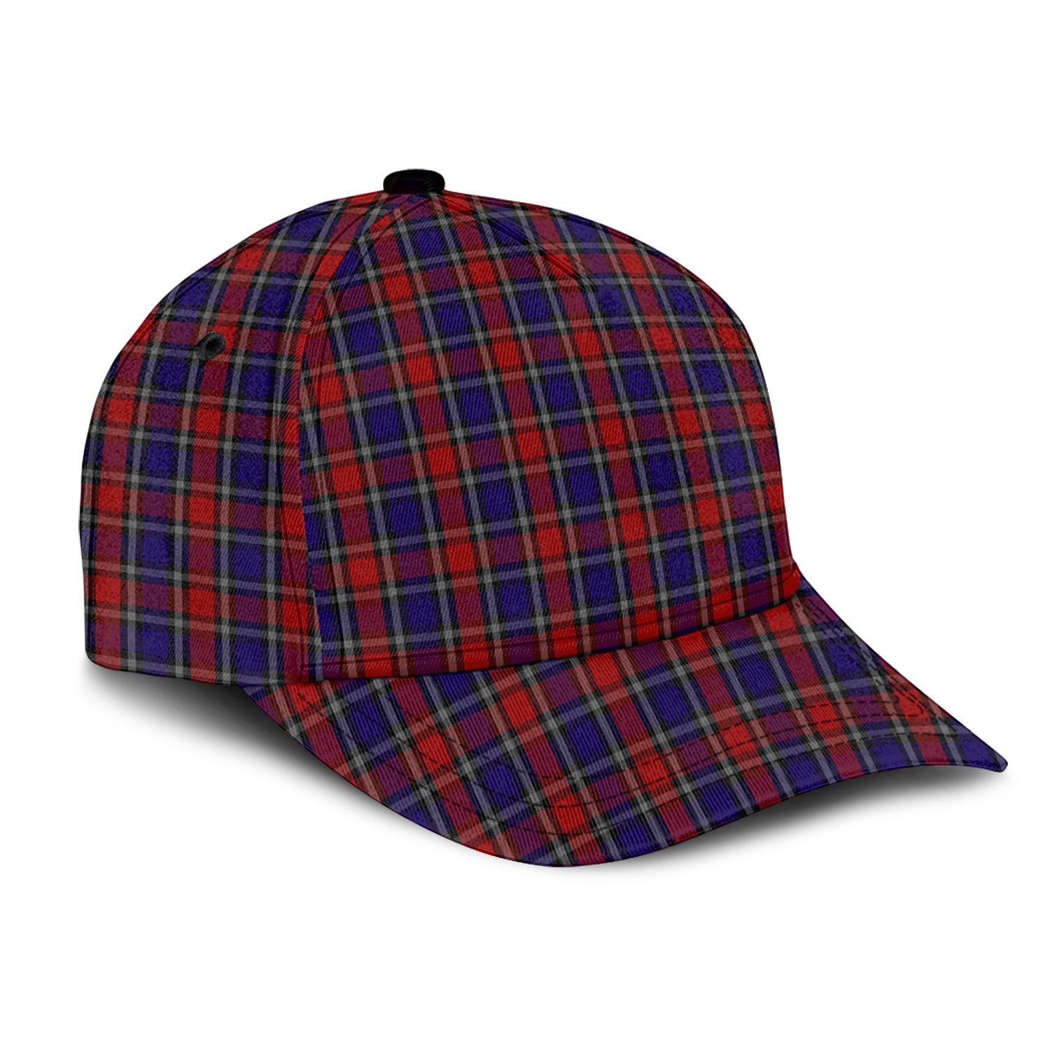 Clark Red Tartan Classic Cap - Tartan Vibes Clothing