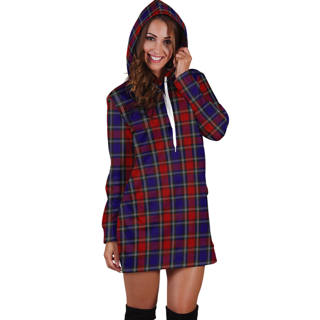 Clark Red Tartan Hoodie Dress - Tartan Vibes Clothing