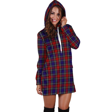 Clark Red Tartan Hoodie Dress