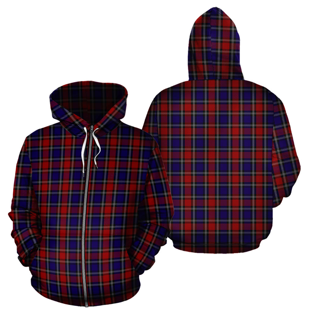 Clark Red Tartan Hoodie - Tartan Vibes Clothing