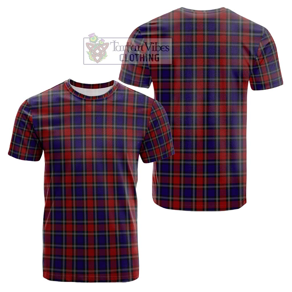 Clark Red Tartan Cotton T-Shirt Kid's Shirt - Tartanvibesclothing Shop