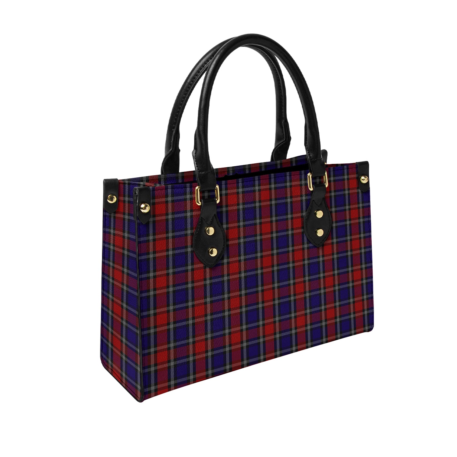 clark-red-tartan-leather-bag