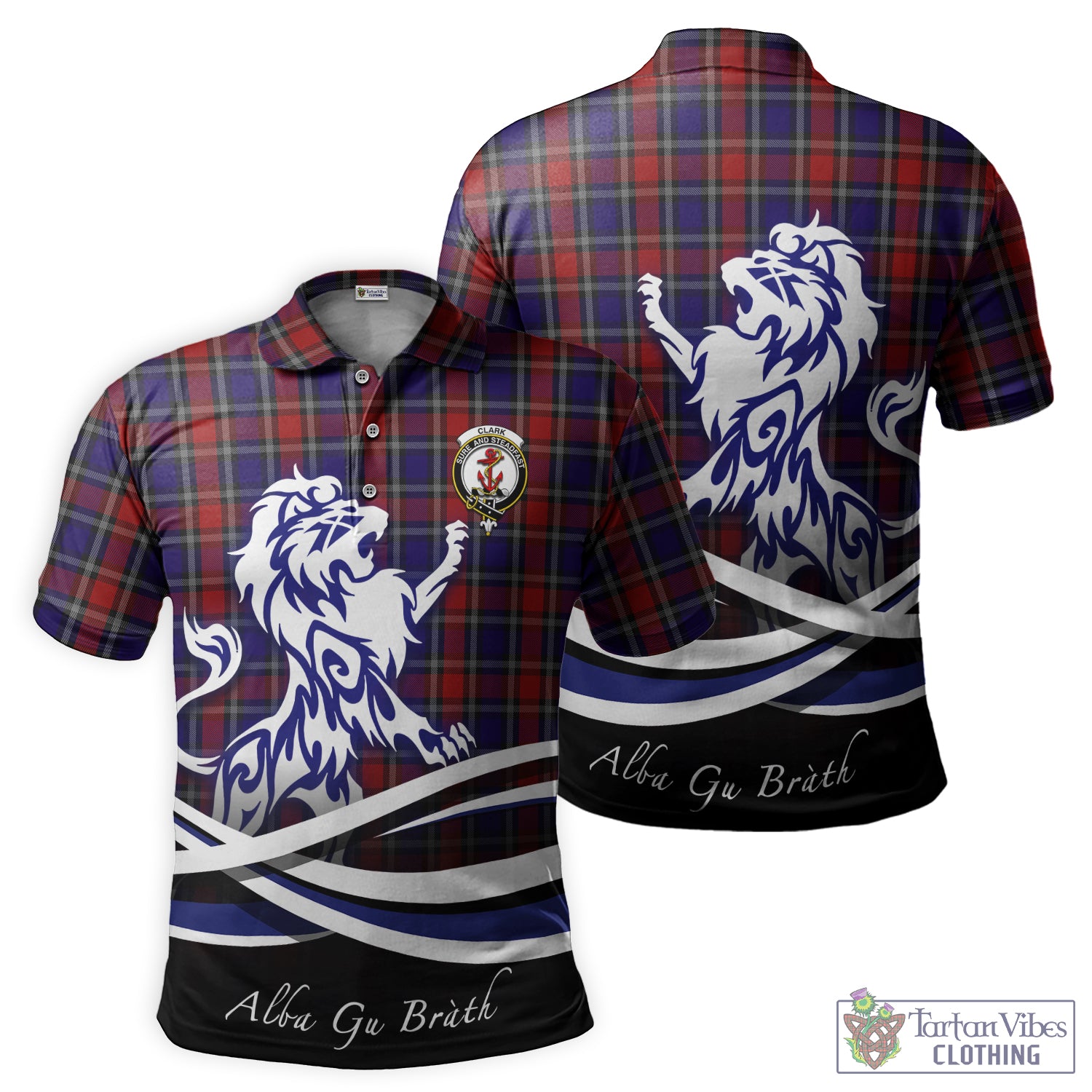 clark-red-tartan-polo-shirt-with-alba-gu-brath-regal-lion-emblem