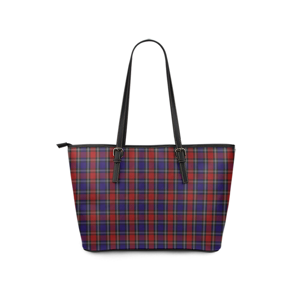 clark-red-tartan-leather-tote-bag