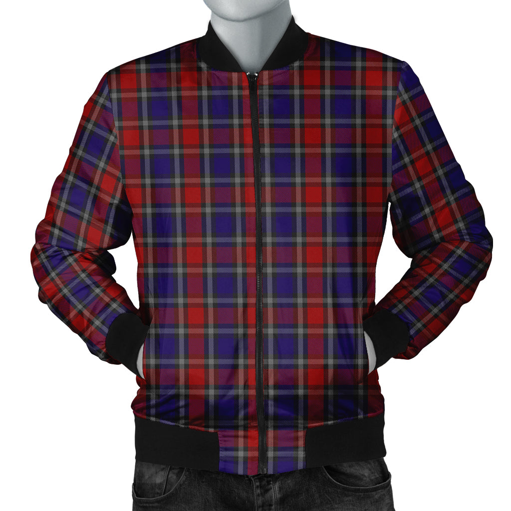 clark-red-tartan-bomber-jacket