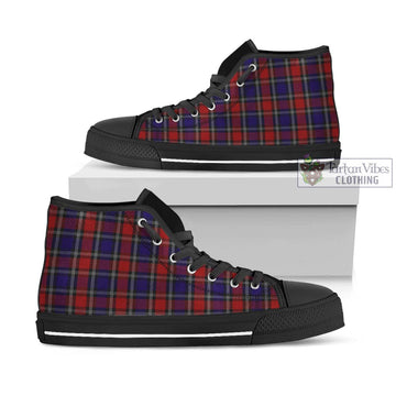 Clark Red Tartan High Top Shoes