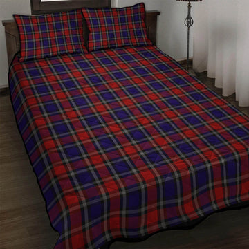 Clark Red Tartan Quilt Bed Set