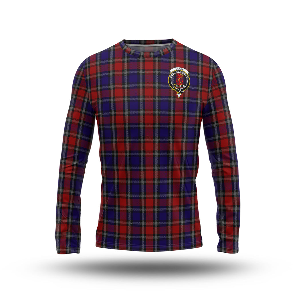 clark-red-tartan-long-sleeve-t-shirt-with-family-crest