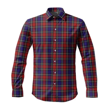 Clark Red Tartan Long Sleeve Button Up Shirt