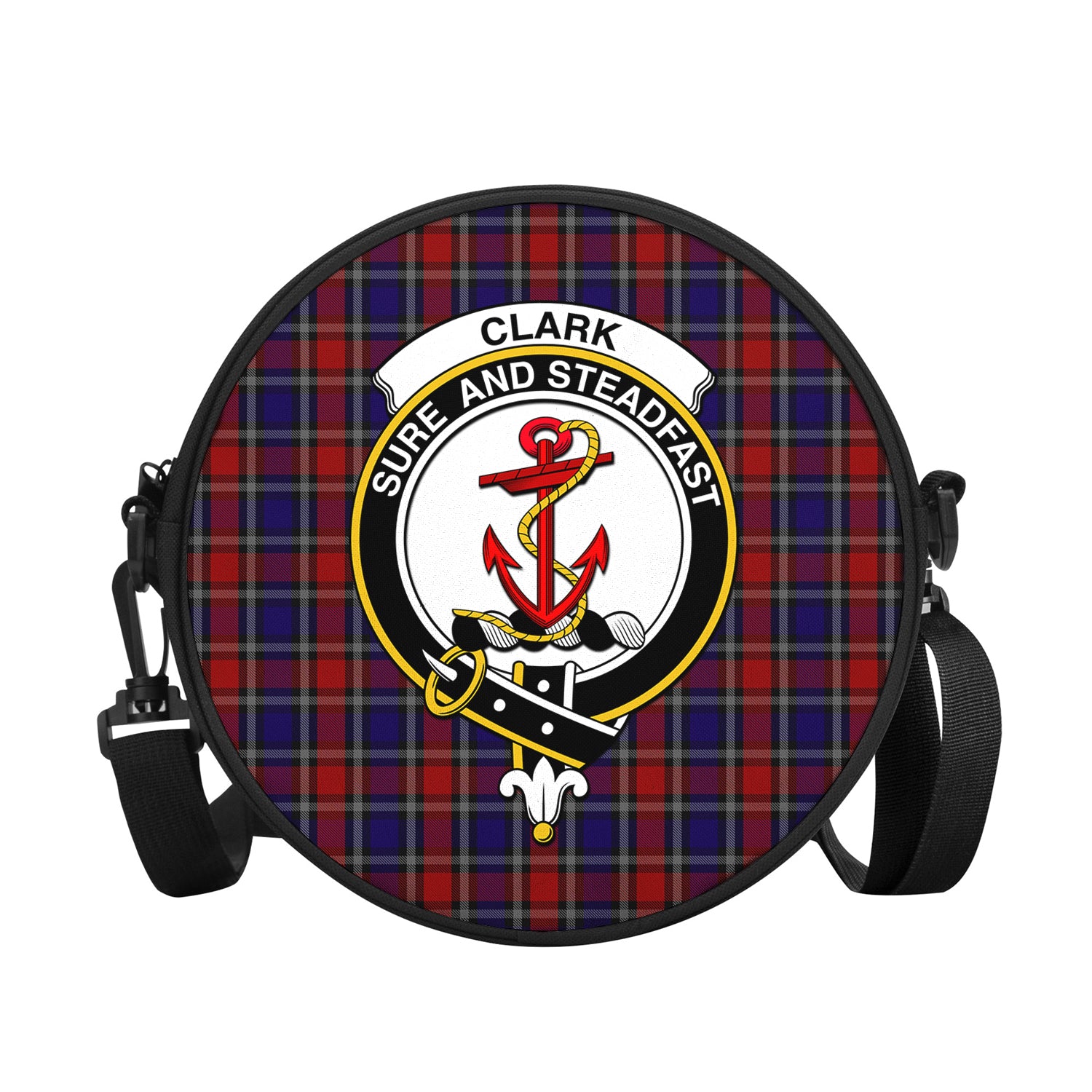 clark-red-tartan-round-satchel-bags-with-family-crest