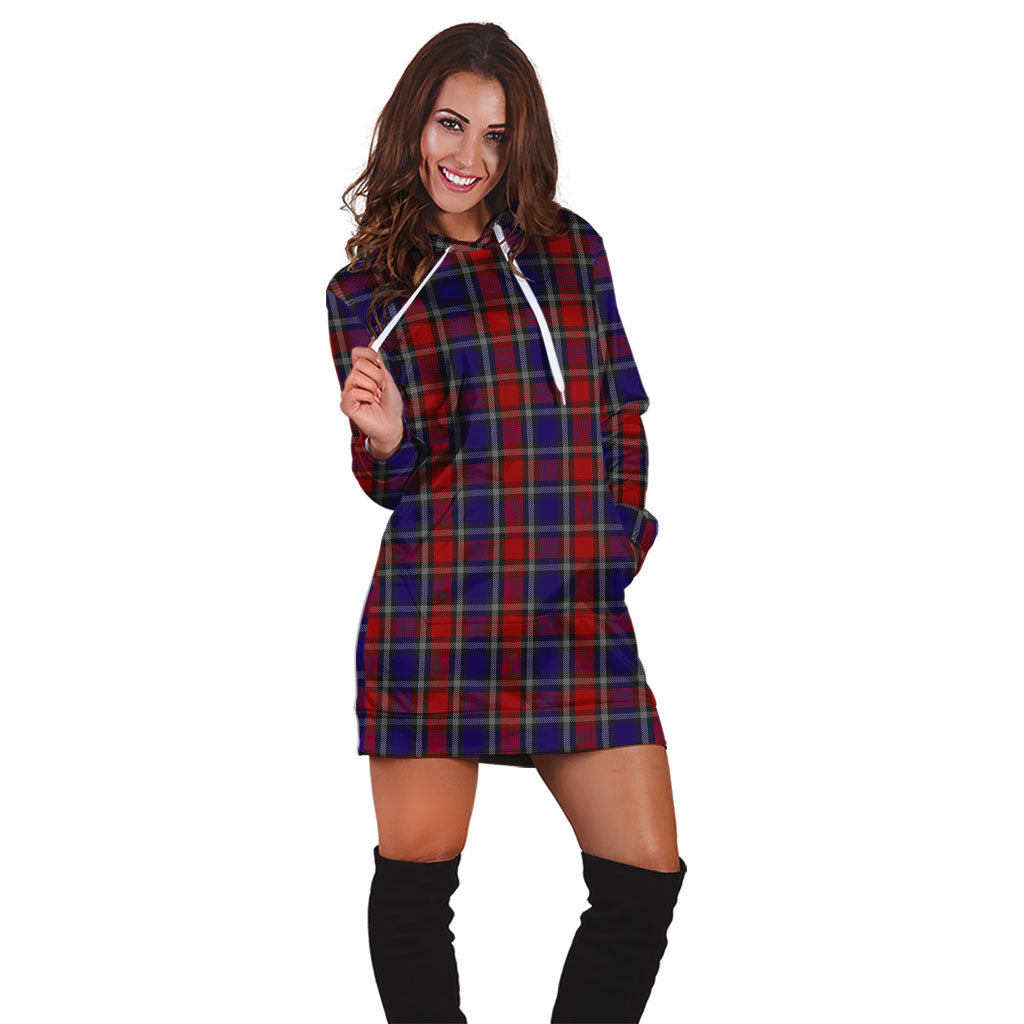 Clark Red Tartan Hoodie Dress - Tartan Vibes Clothing