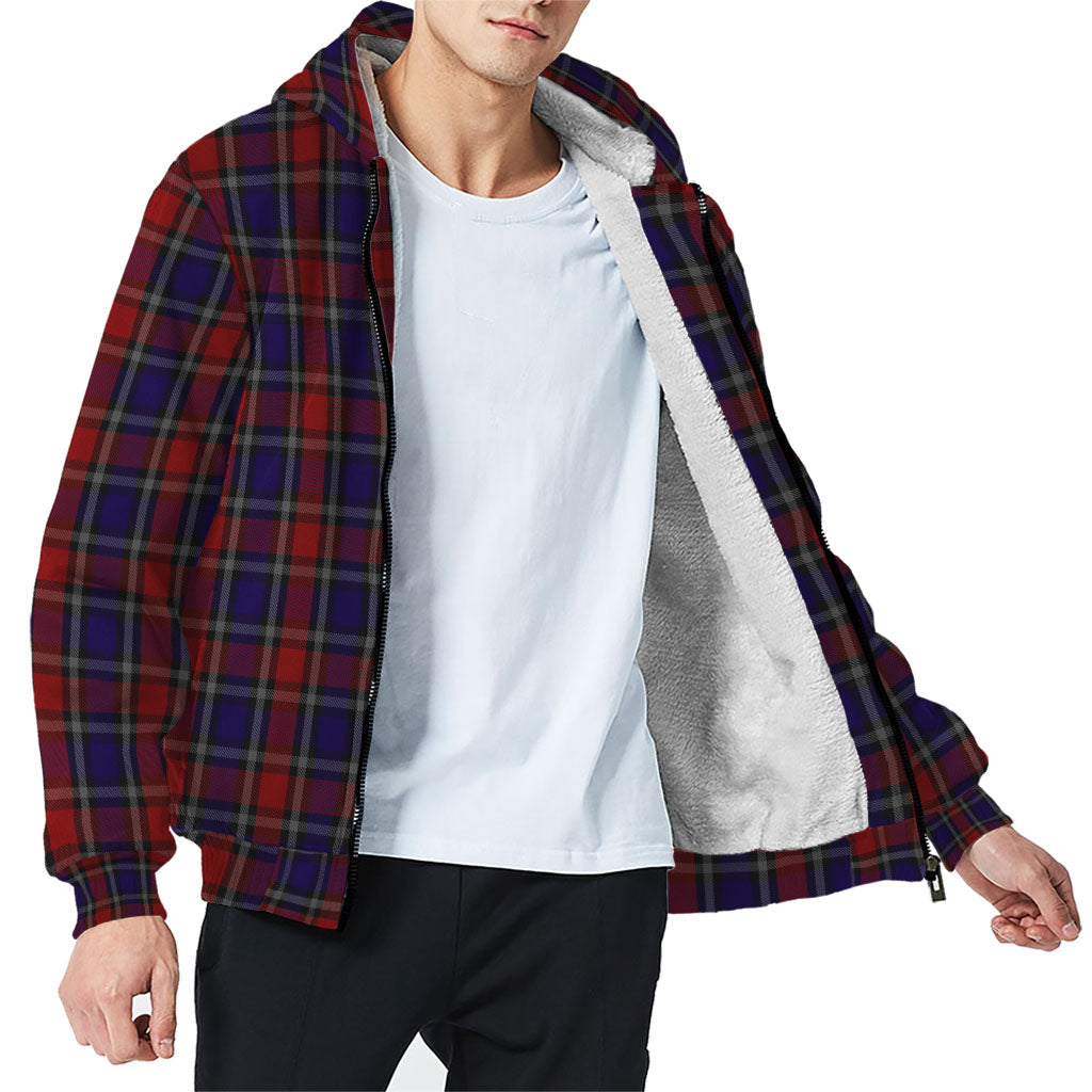 clark-red-tartan-sherpa-hoodie