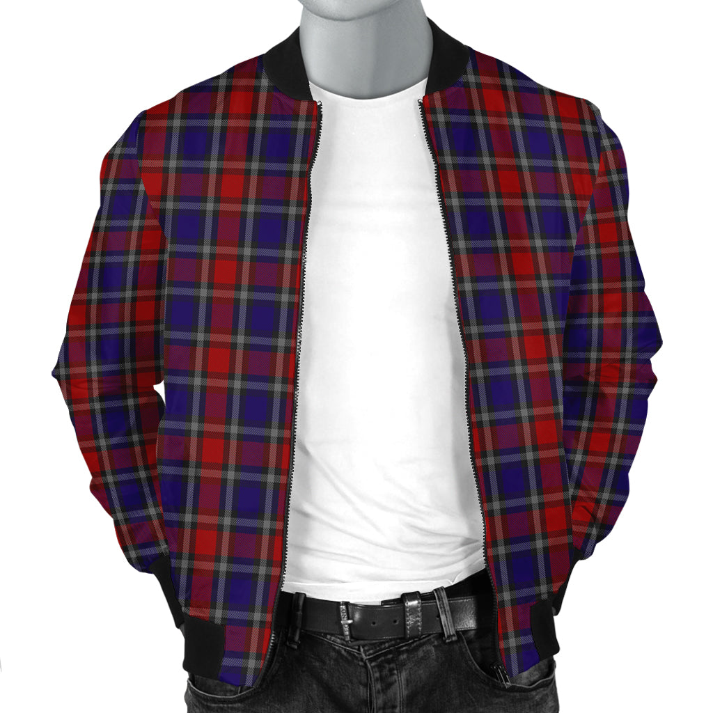 clark-red-tartan-bomber-jacket