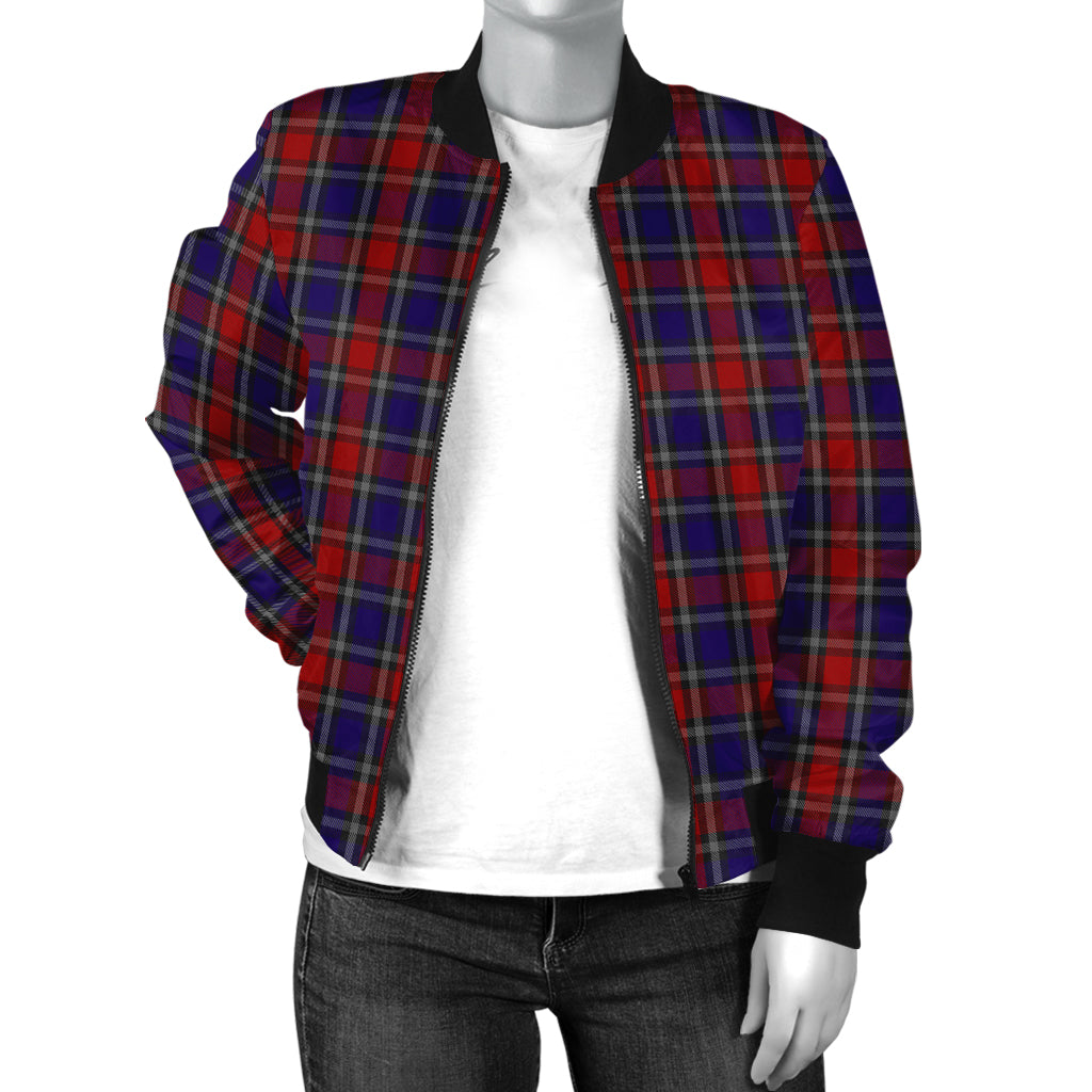 clark-red-tartan-bomber-jacket